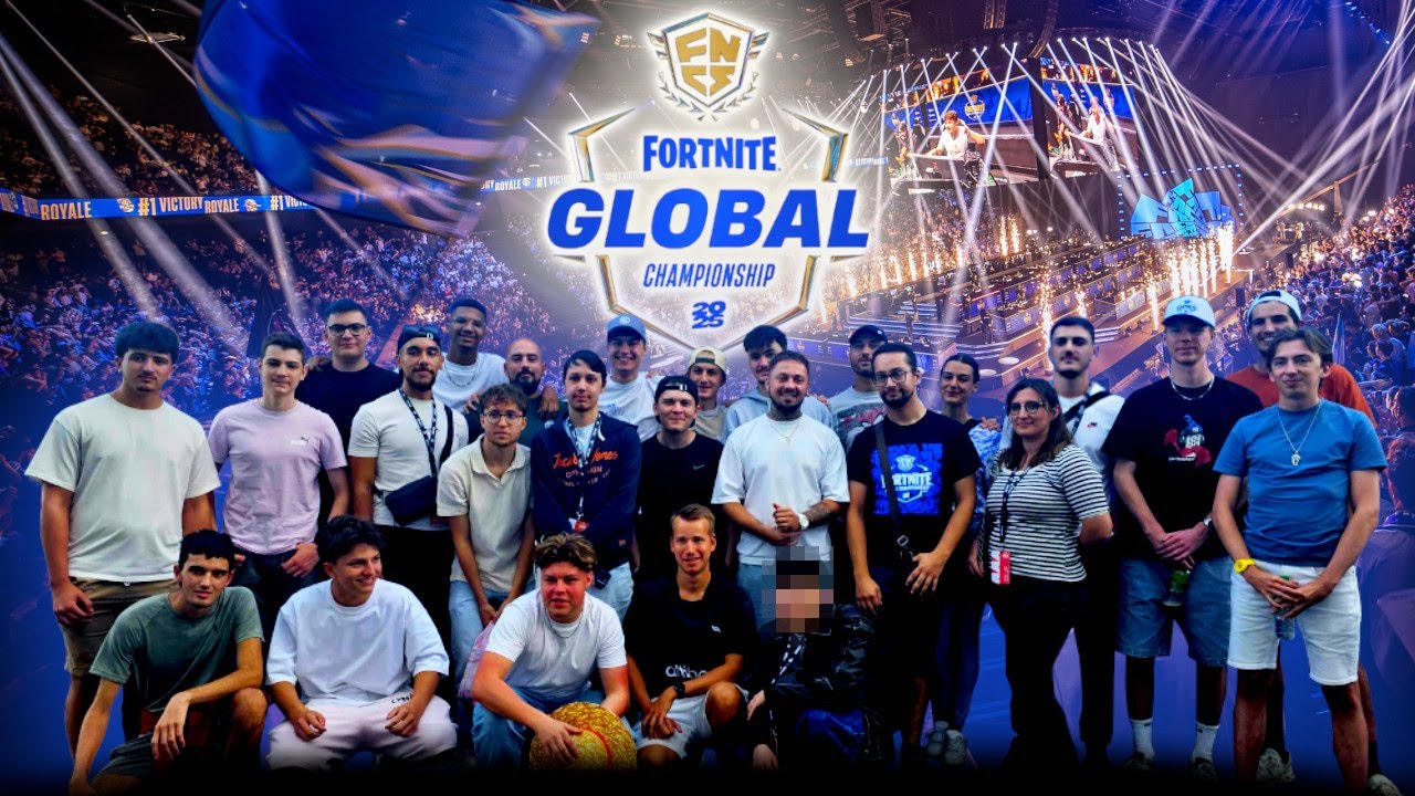 Au COEUR des FNCS 2025 à LYON ! (avec plein de créateurs Fortnite !) - Vlog
