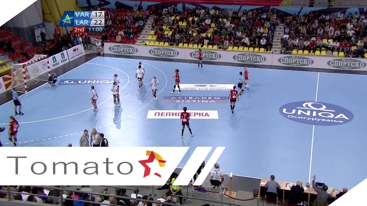 EHF Women's Champions League 2013/14 VARDAR SCBT LARVIK 11 10 2013