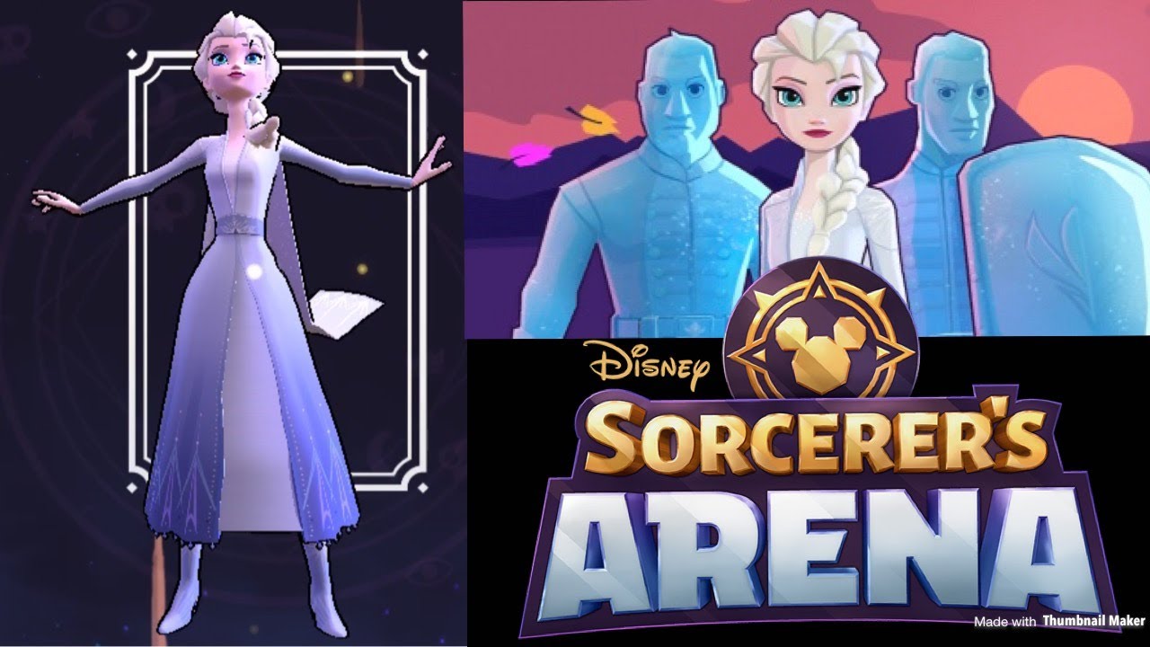 Disney Sorcerer's Arena - Unlocking Elsa! Into the Unknown Frozen II Event!