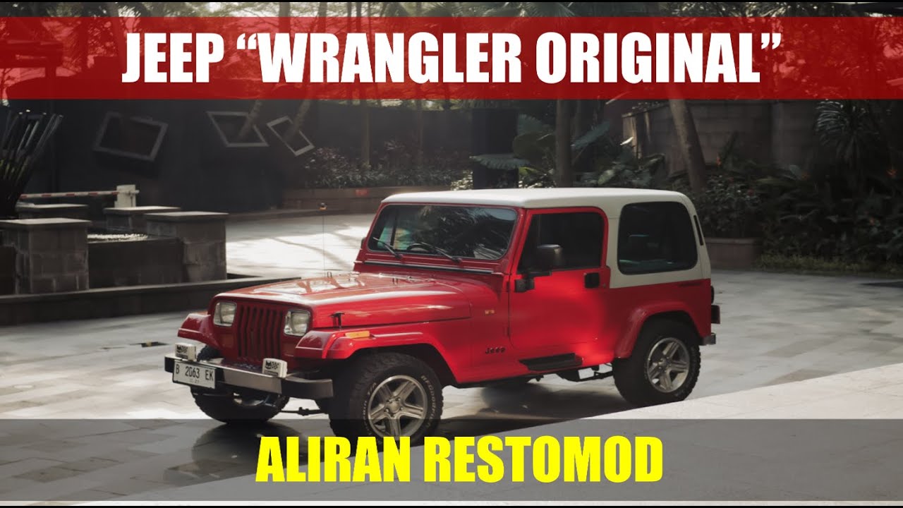 Jeep Wangler YJ - Transmisi Matic Restomod
