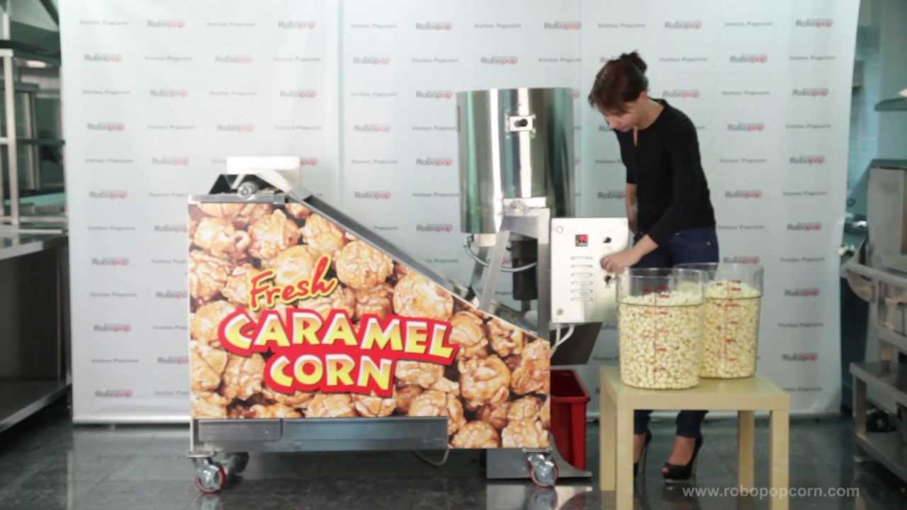попкорн - аппарат Robo Sugar english