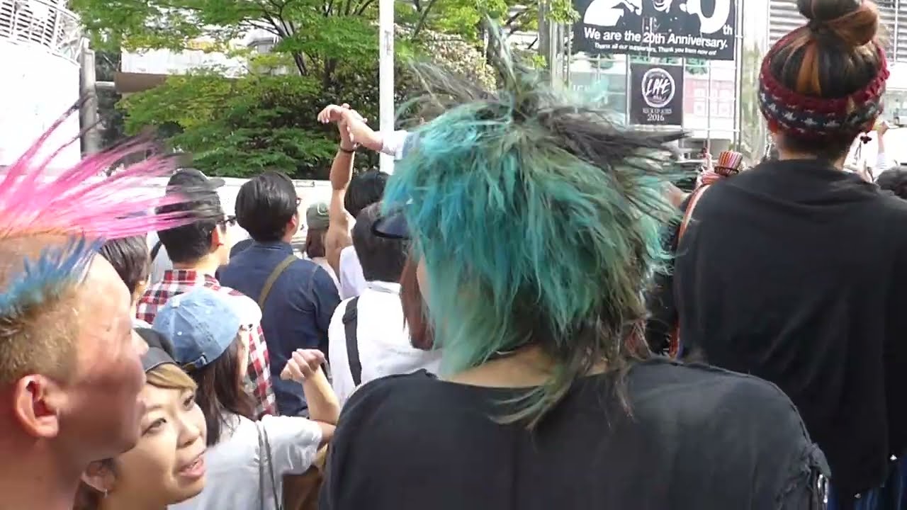 Oi-Skall Mates - Scooter boy Scooter Girl - live @ Shinjuku ALTA 8/05/2016 ( オイスカルメイツ20周年 )