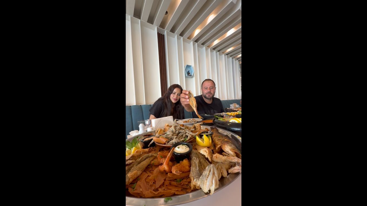 تجربة مطعم سمك مع اصحاب المحل و تخالف وجهات النظر بينن🐟🍽️