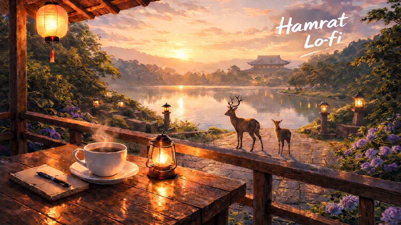 Coffee in Nara City ☕ Chill Lo-fi Beats | 2 Hours Study & Work | Cafe Ambience #07