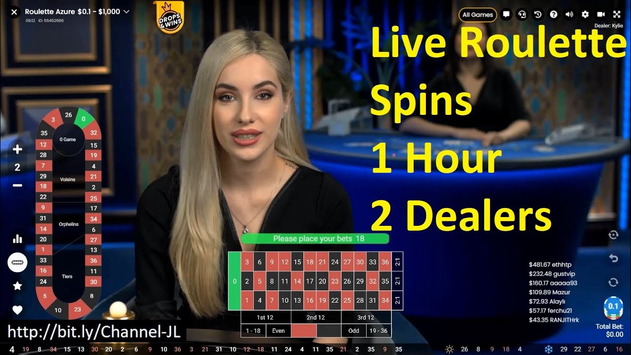 Live Roulette Spins 1 Hour 2 Dealers Roulette Azure