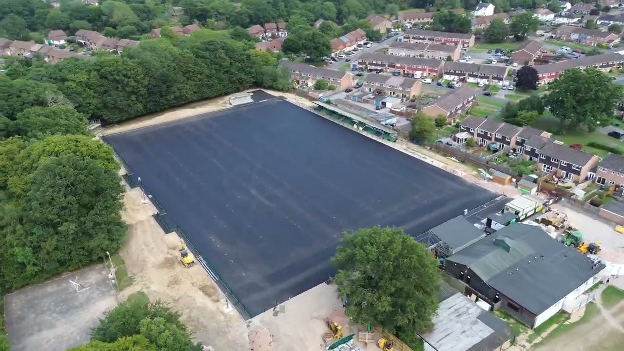Our Pitch Development From the Sky!