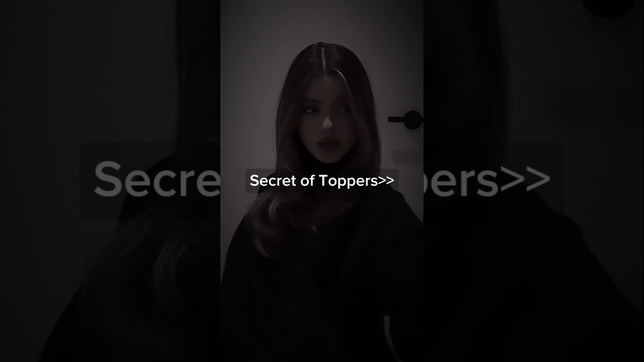 Secrets of toppers🤫#glossy_jinny #trend#fyp#topper