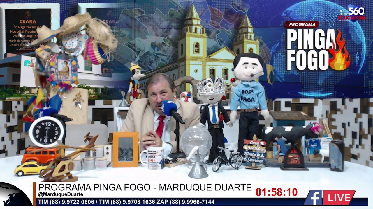 PROGRAMA PINGA FOGO - APRESENTA&Ccedil;&Atilde;O MARDUQUE DUARTE 14.07.25