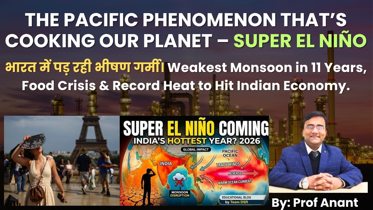 India&rsquo;s Heatwave Nightmare: Weakest Monsoon in 11 Years, Food Crisis & Record Heat.