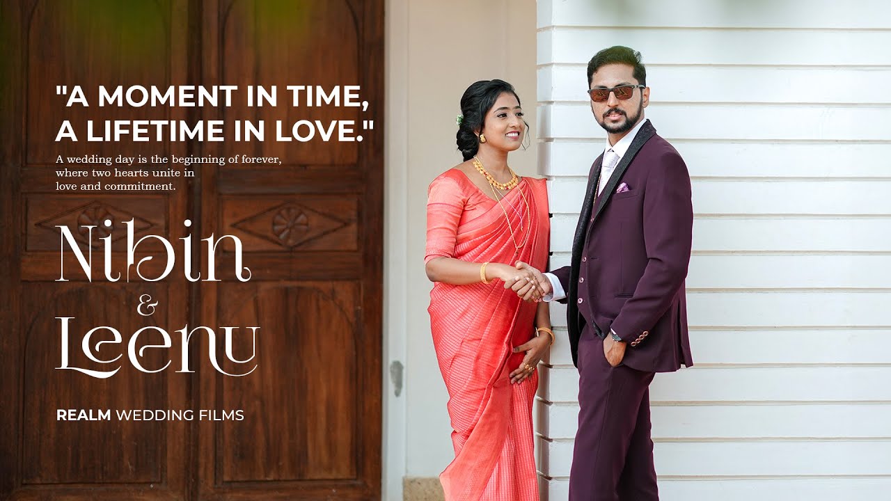 Nibin & Leenu | Christian Wedding Highlights 2024 | Realm Wedding Films