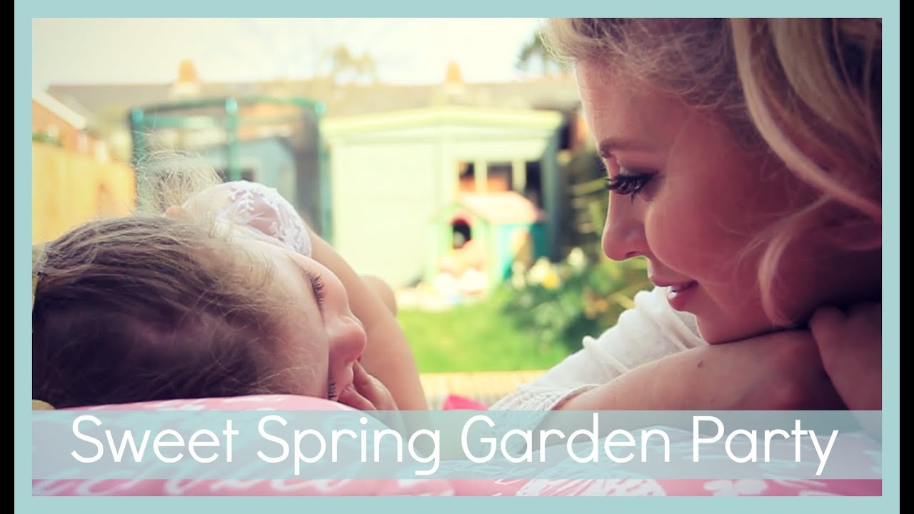 Sweet Spring Garden Party with Baby Glitter | Sprinkle of Glitter | ad