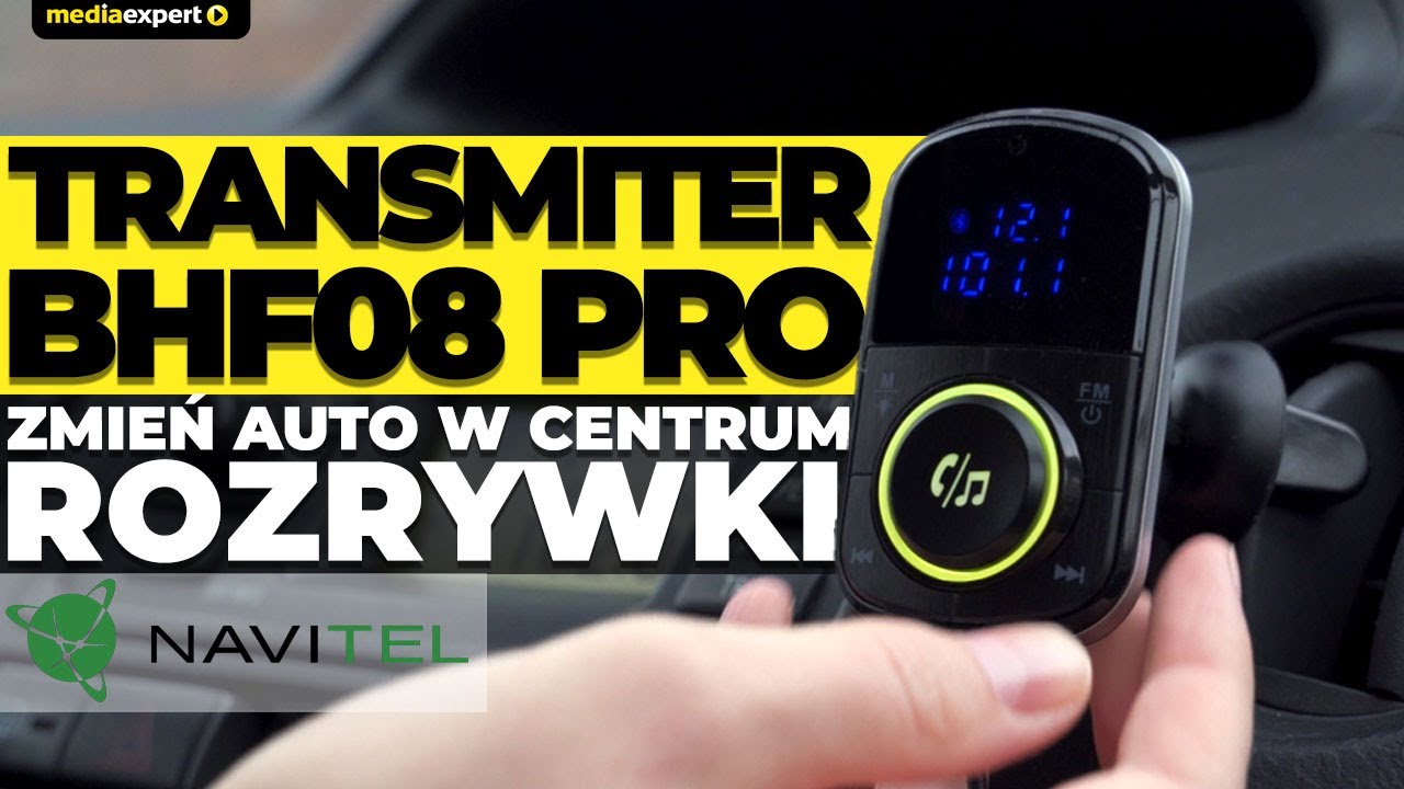 Transmiter FM NAVITEL BHF08 PRO | Wideoprezentacja