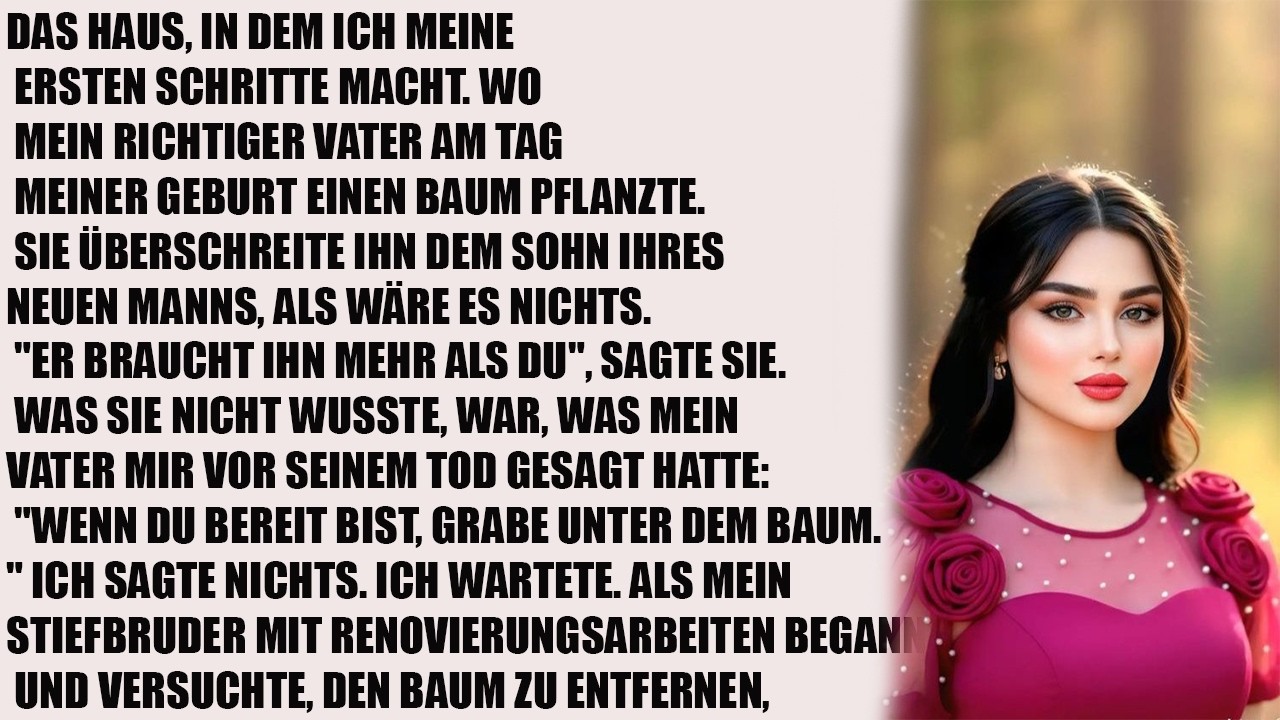 Meine Mutter schenkte das Haus meinem Stiefbruder – Sie vergaß das Geheimnis im Garten