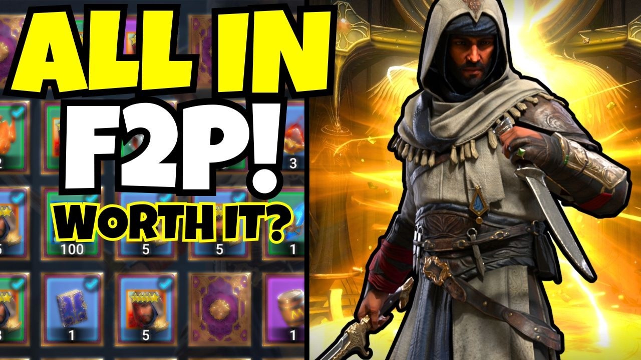 All My F2P SOULS For BASIM!!! [Raid: Shadow Legends]