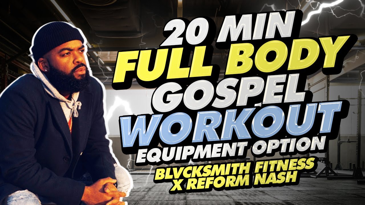 20 Min Full Body Gospel Workout (Beginner + Advanced Option)｜ Christian Fitness