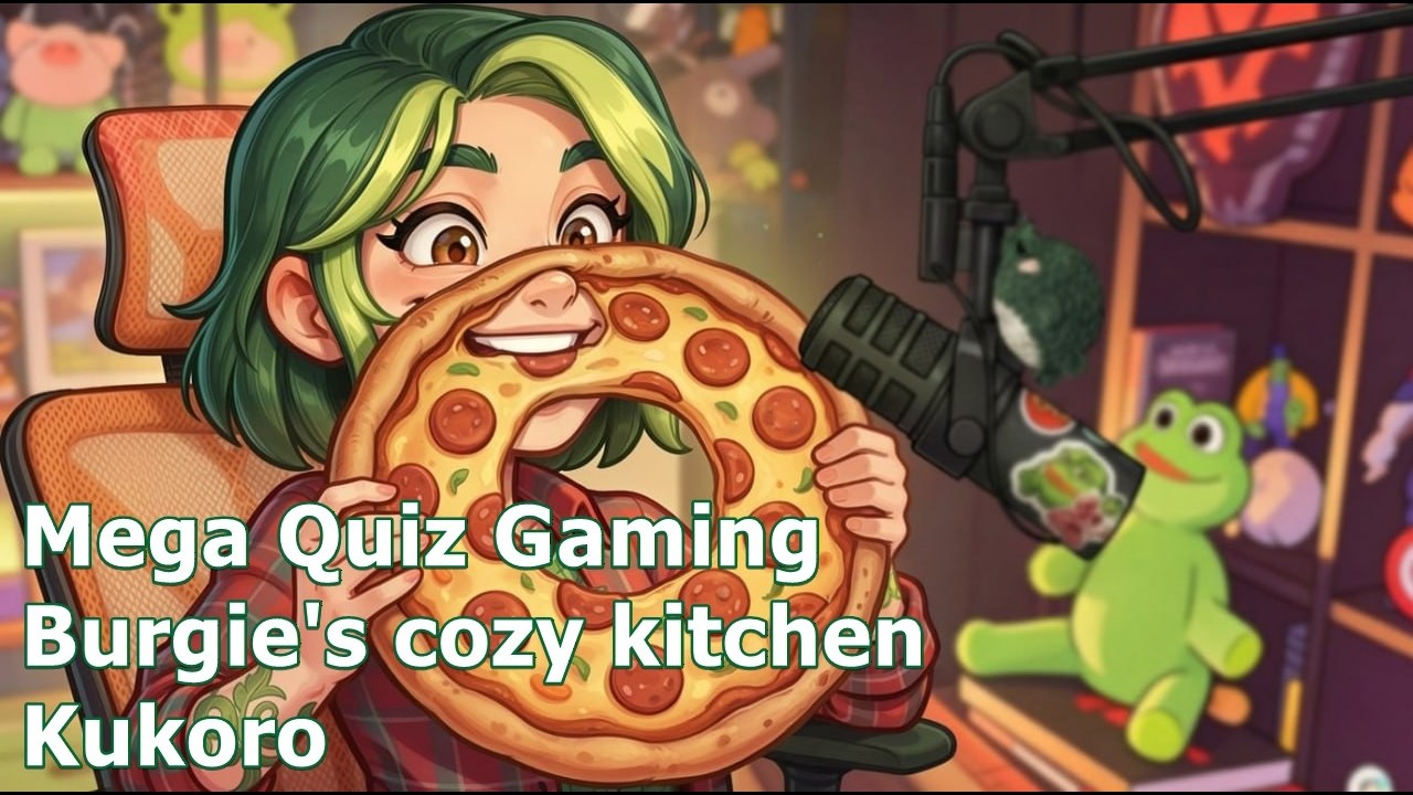 Запись стрима от 20.02.2026 | КООП С ЧАТОМ | Mega Quiz Gaming | Burgie's cozy kitchen | Kukoro