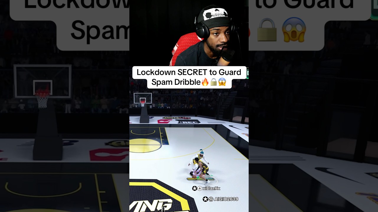 Секрет блокировки: как блокировать спам-дриблинг 🔒😤🔥 #nba2k26 #2k26 #xiblank #explore