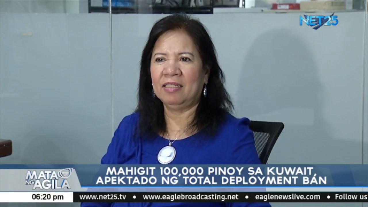 Mahigit 100,000 Pinoy HSWs sa Kuwait, apektado ng total deployment ban