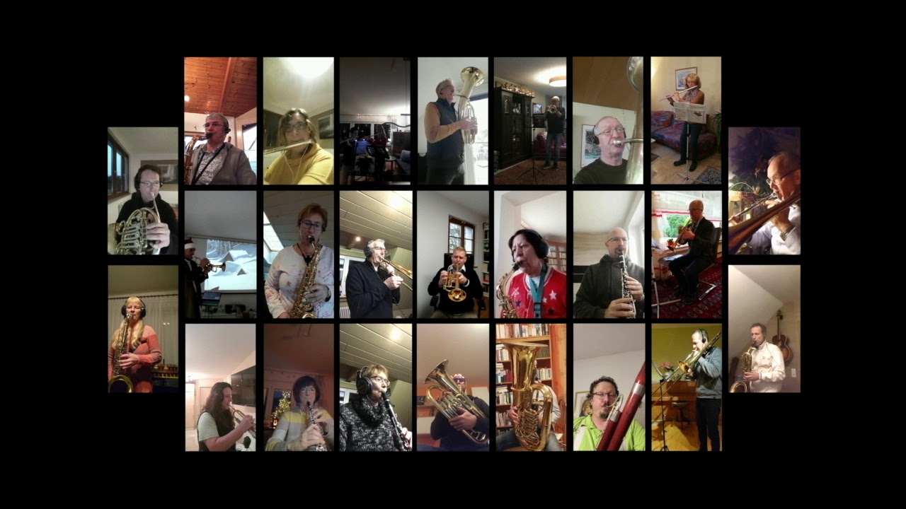Grüße zum 4. Advent 2020 - Blasorchester Singen