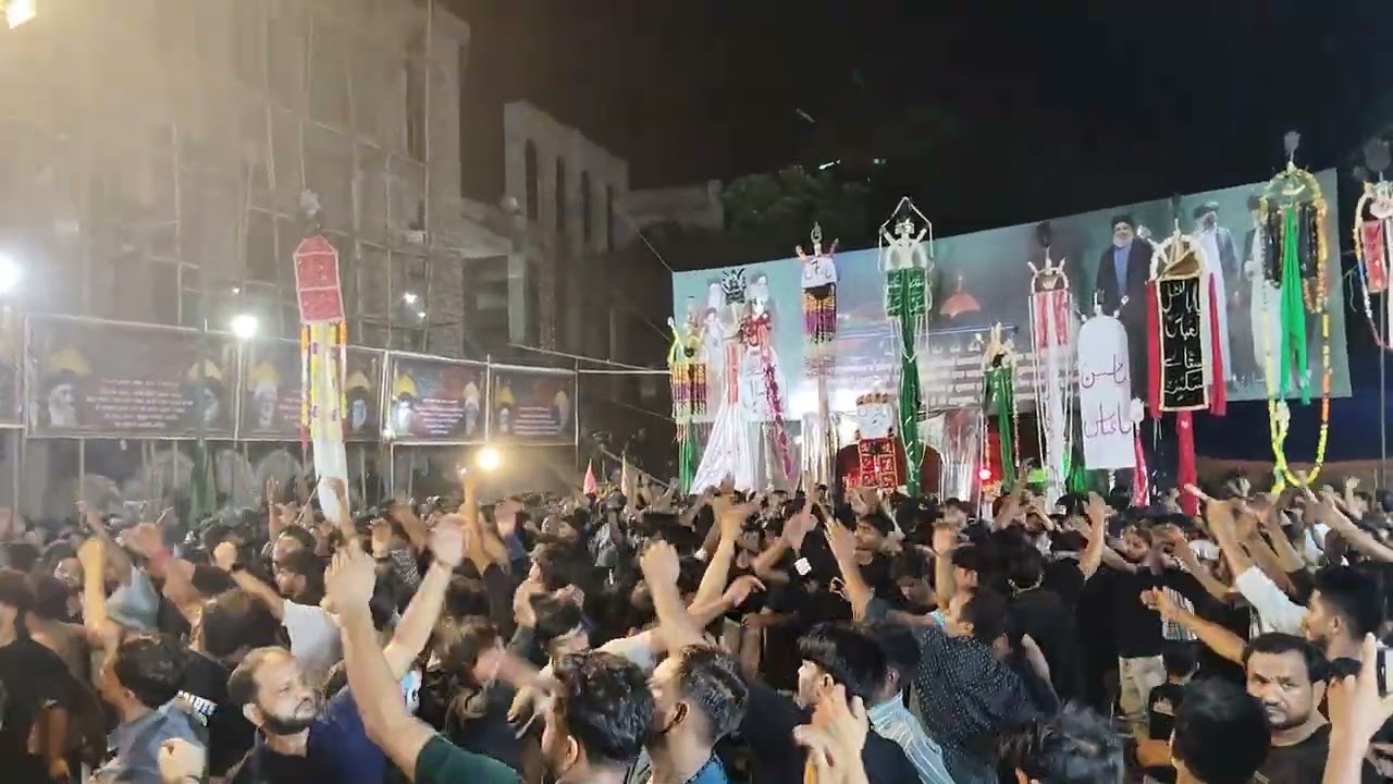 8 Muharram #Azadari 2024 Mohalla Halka Mangalore Uttarakhand India