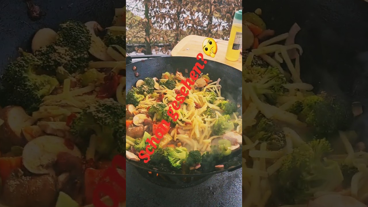 Feuerplatte und Wok #grillen#wintergrillen inderlausitz
