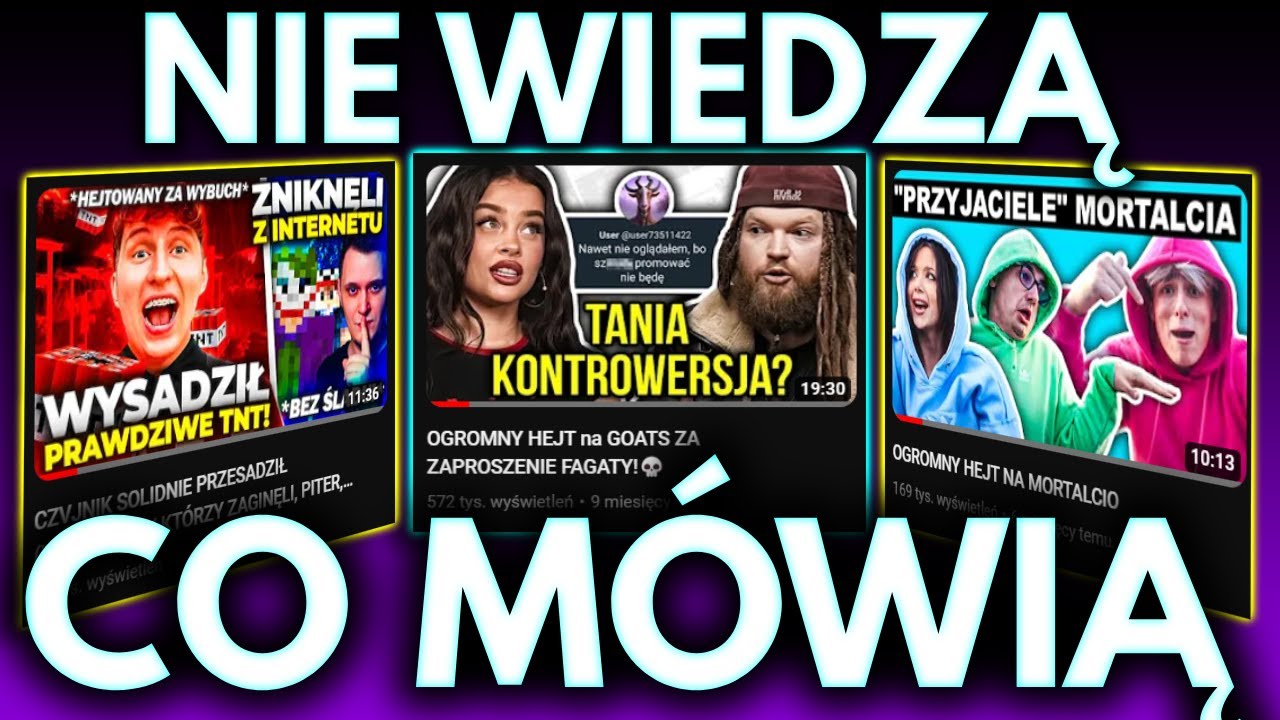 Kiedy największe kanały commentary NIE WIEDZĄ CO M&Oacute;WIĄ