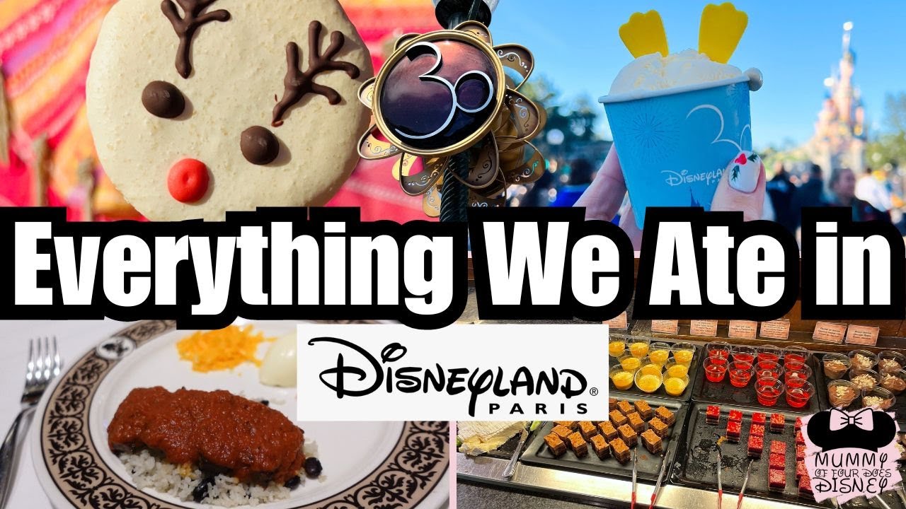 Everything We Ate In Disneyland Paris November 2022