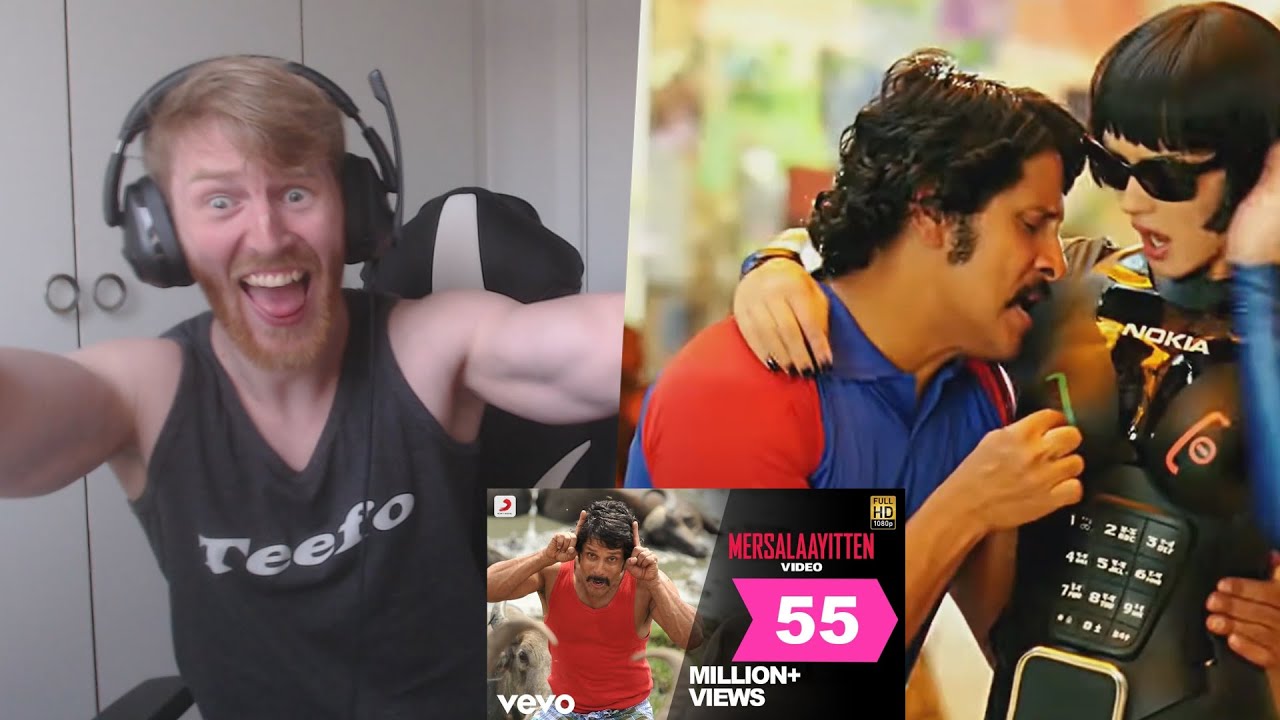 I - Mersalaayitten Video | A.R. Rahman | Vikram, Amy Jackson • Reaction By Foreigner