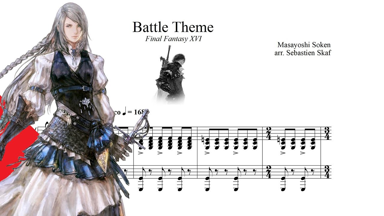 Sixteen Bells (Battle Theme)  |  Final Fantasy XVI Piano arrangement