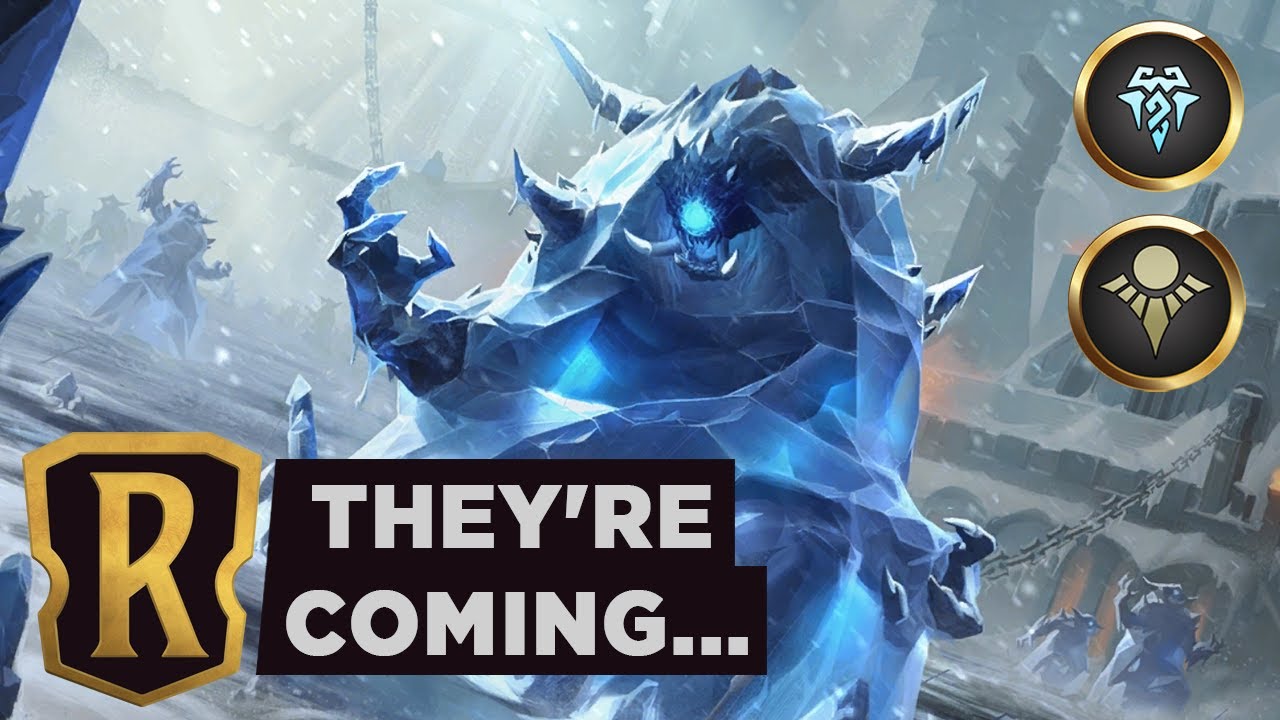 ЛИССАНДРА Обратный отсчёт Тралла | Колода Legends of Runeterra