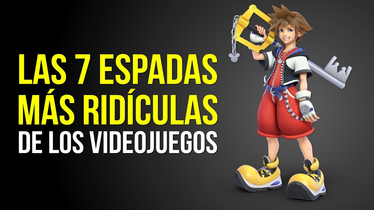 Las 7 ESPADAS LEGENDARIAS m&aacute;s RID&Iacute;CULAS de los videojuegos