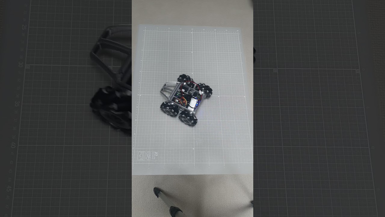 MPU6050 Angle & Coordinate Control! Car-Style Mecanum Drive Demo