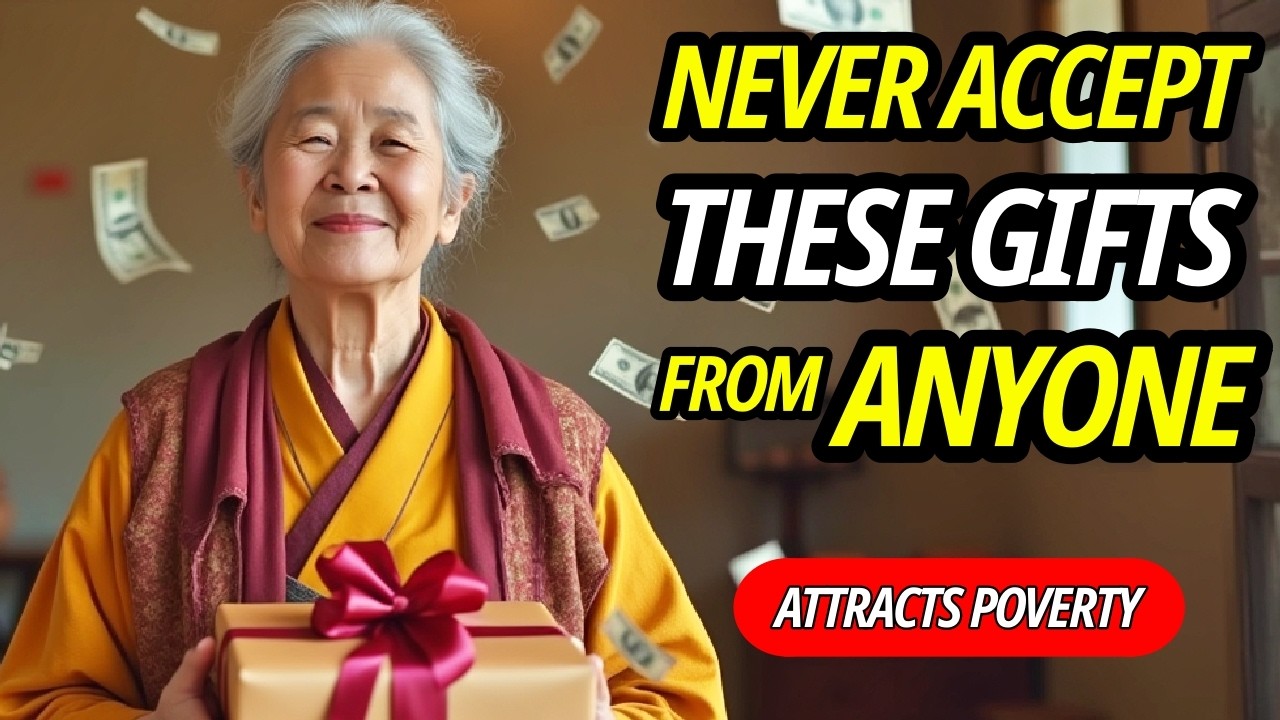 6 Cursed Gifts That Ruin Your Luck  Reject Them Immediately!  Buddhist Teachings 💸