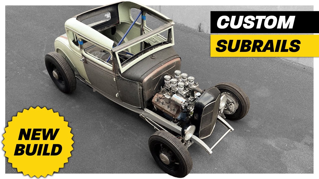 How to Bend Rectangular Tube WITHOUT A BENDER | 5 Window Coupe Subframe!