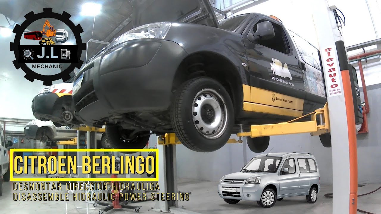 Citroën berlingo 1.6 hdi problema en la Cremallera hidráulica / hidraulic power steering problem 