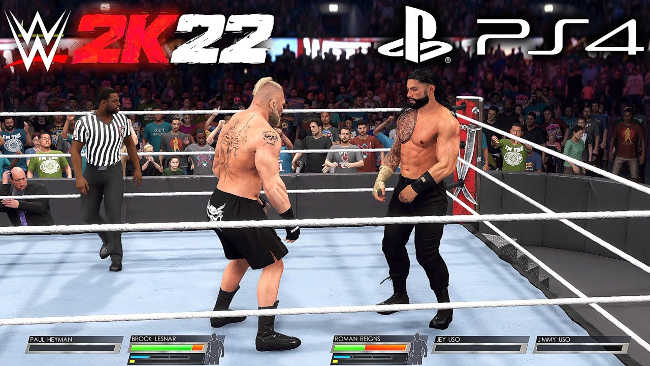 WWE 2K22 - PS4 Gameplay