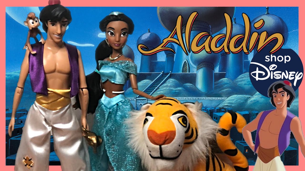 🐒 ALADDIN & JASMINE 🐯 |  Muñecos de la DISNEY STORE  y más!