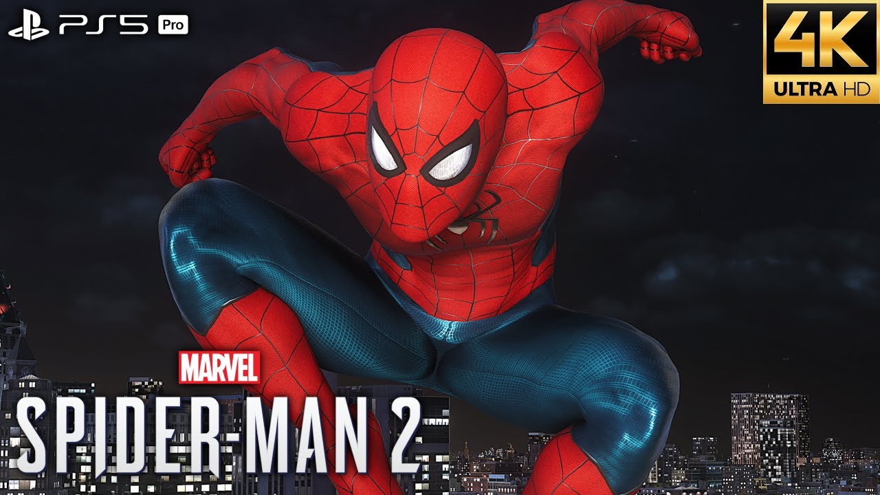Marvel's Spider-Man 2 PS5 Pro - No Way Home Suit Free Roam Gameplay (4K 60FPS)