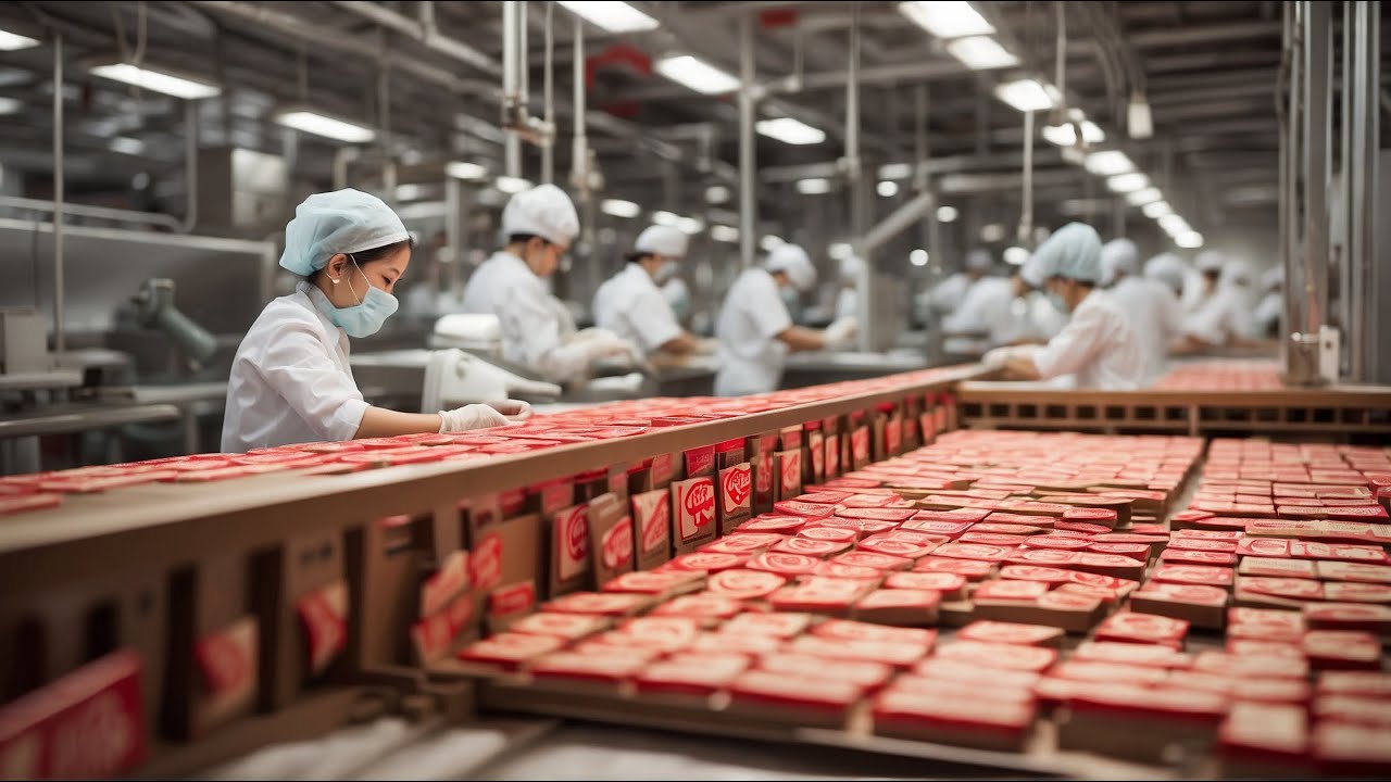 How KitKat Is Made!