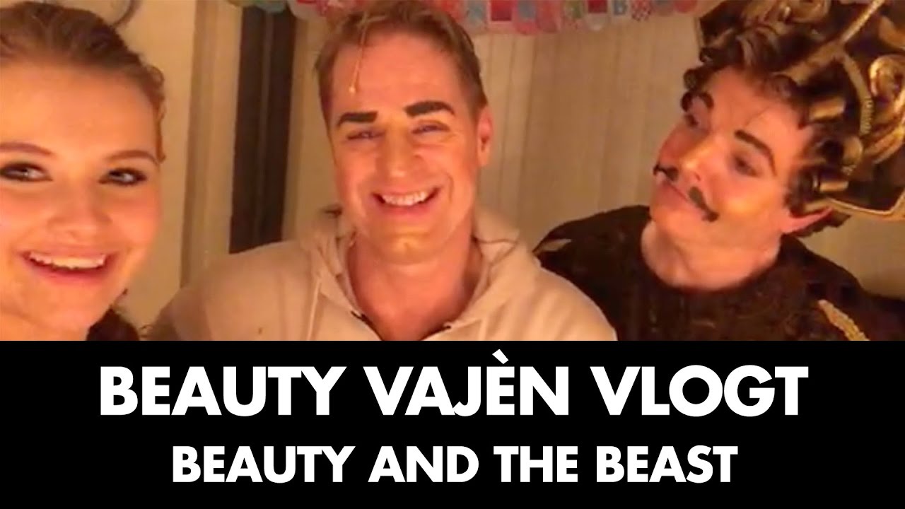 Vajèn vlogt bij Beauty and the Beast | Grease