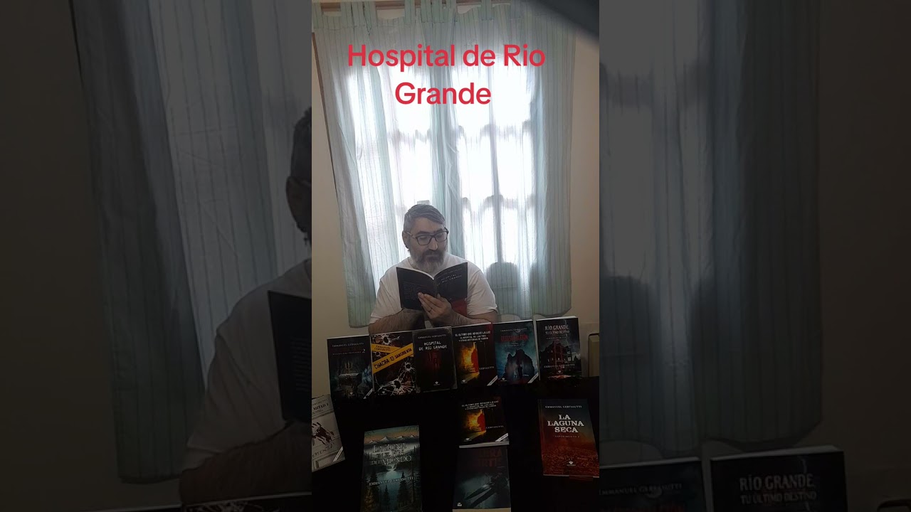 Libro hospital de Río Grande. 