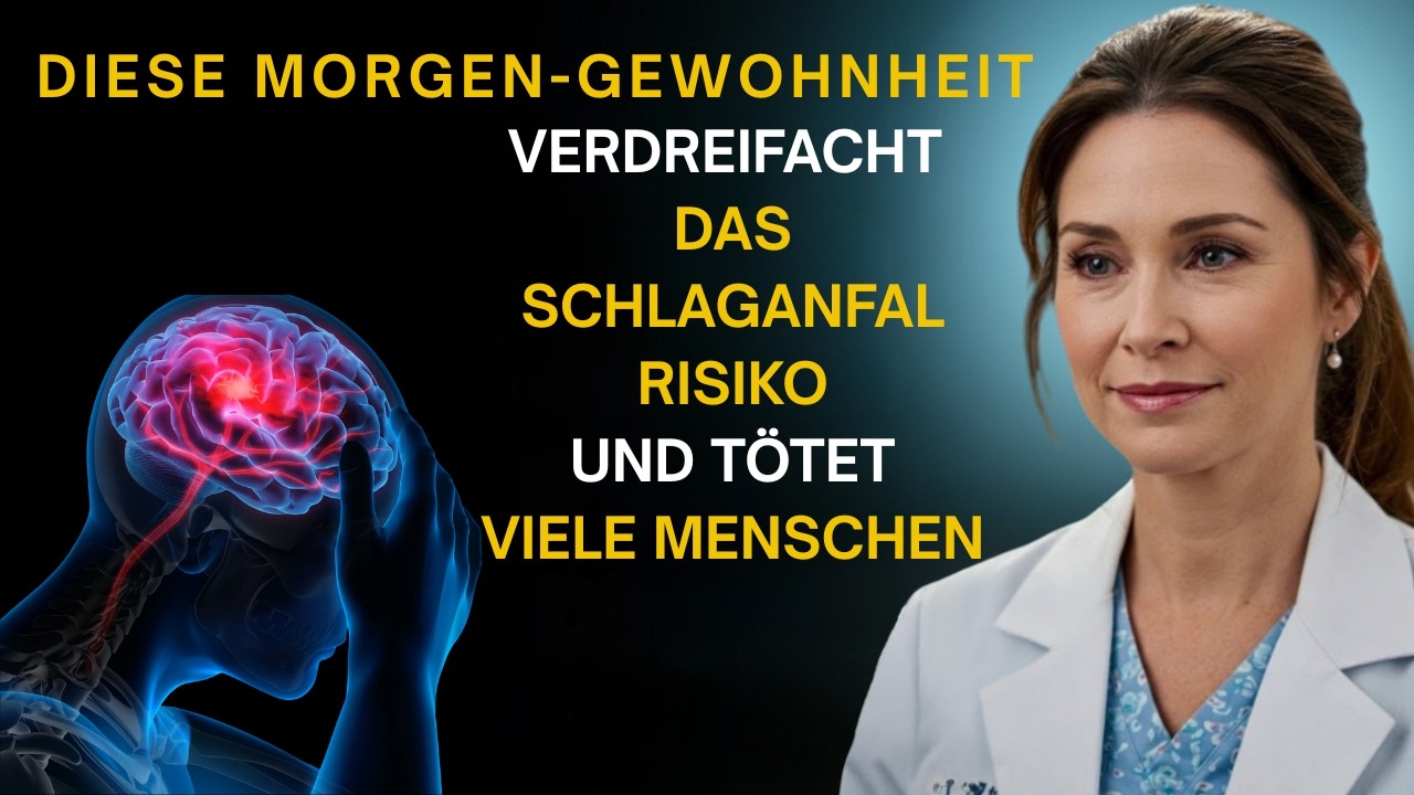 Schlaganfall-Warnung: Diese Morgenroutine verdreifacht das Risiko bei Senioren!