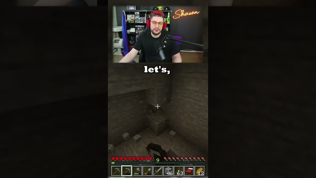 First Time Minecraft Hardcore #shawngames #shorts30 #minecraft #minecraftshorts #minecrafthardcore