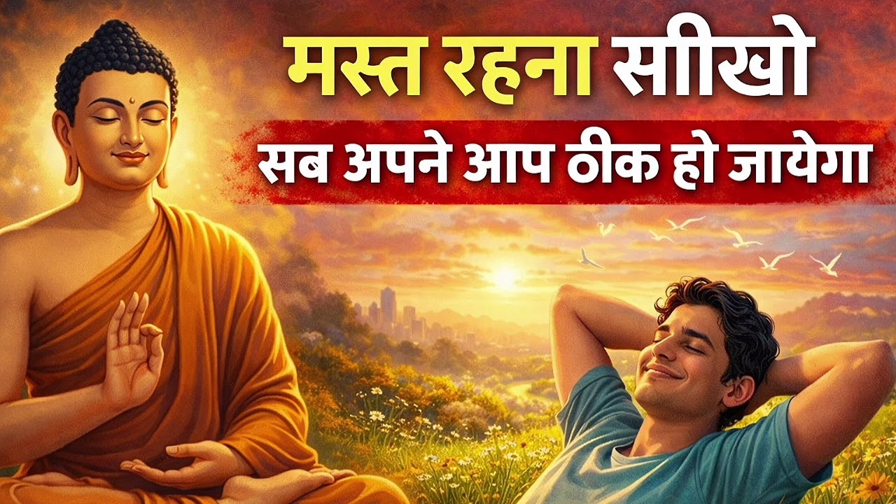 अगर मन परेशान है तो यह वीडियो देख लो | गौतम बुद्ध का शांति मंत्र।Buddhist teachings On Mind Control