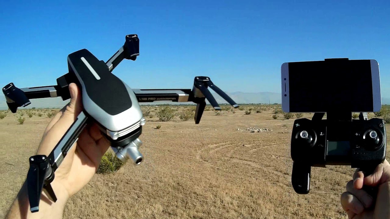 L109 Pro GPS 2 Axis Gimbal FPV Camera Drone Flight Test Review