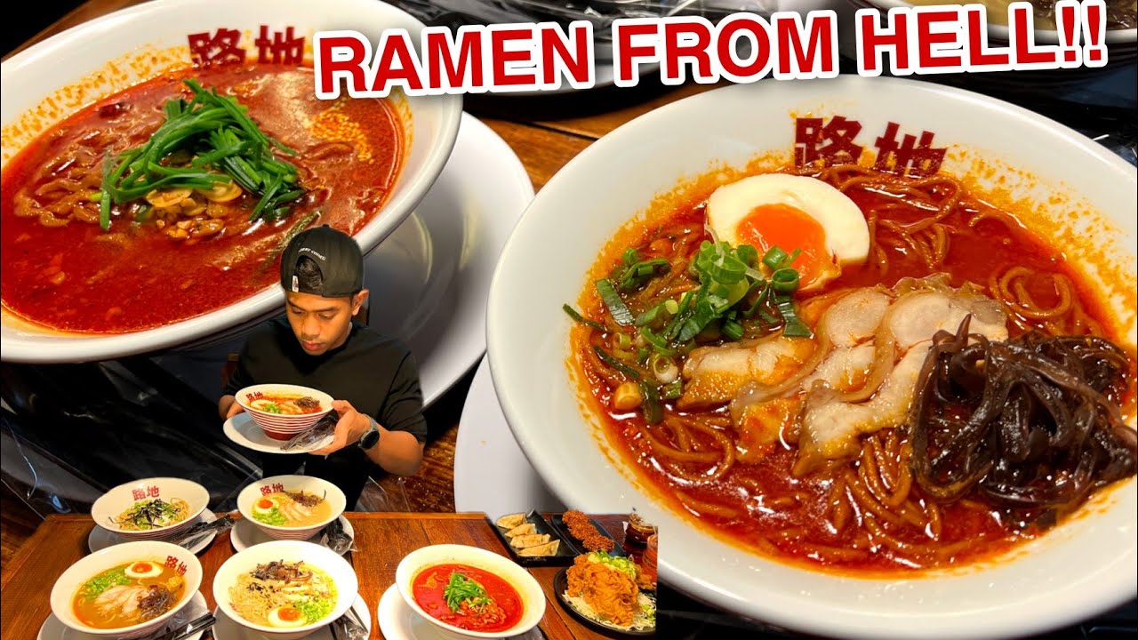 CHALLENGE MAKAN RAMEN JEPANG PEDAS!!