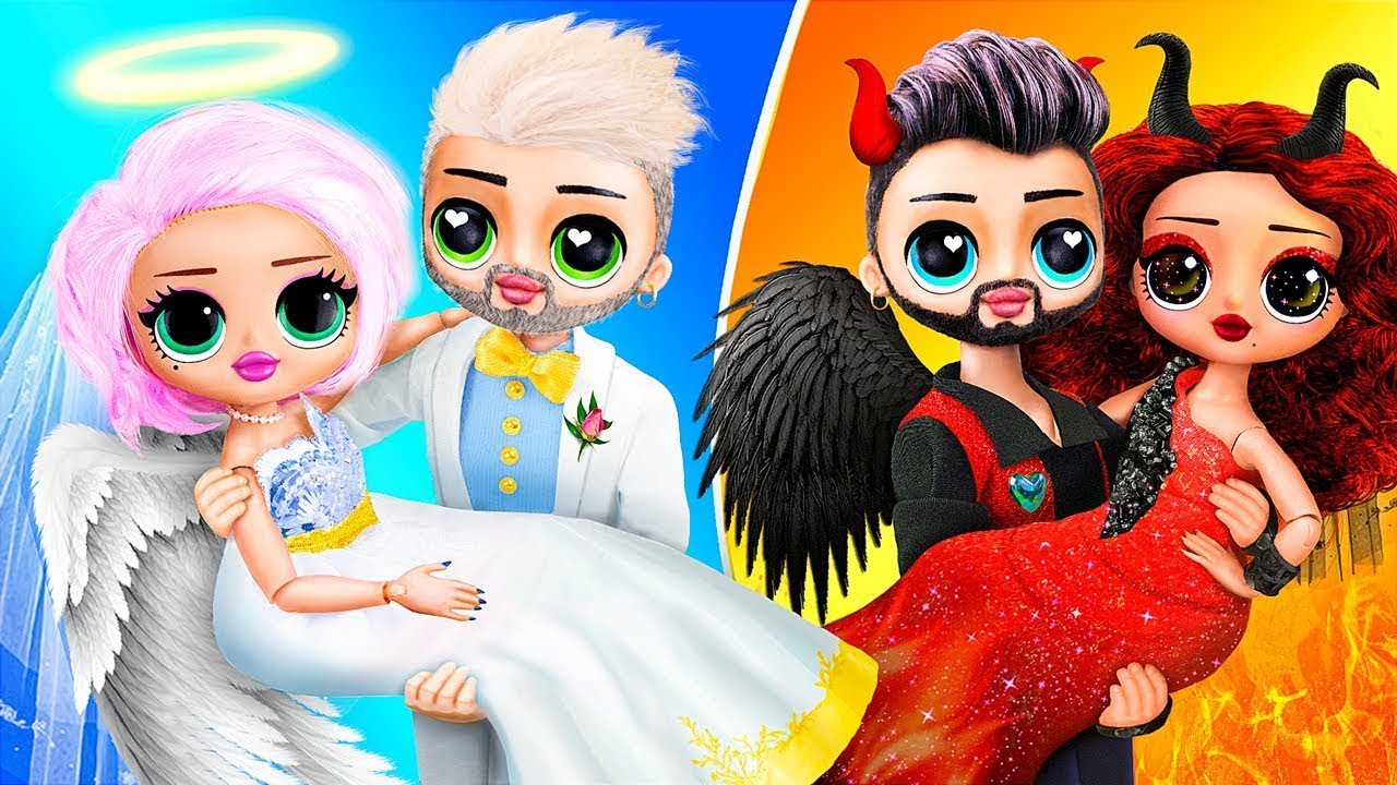 Il Matrimonio dell’Angelo e del Diavolo / 30 Lavoretti Fai-da-te per le LOL OMG