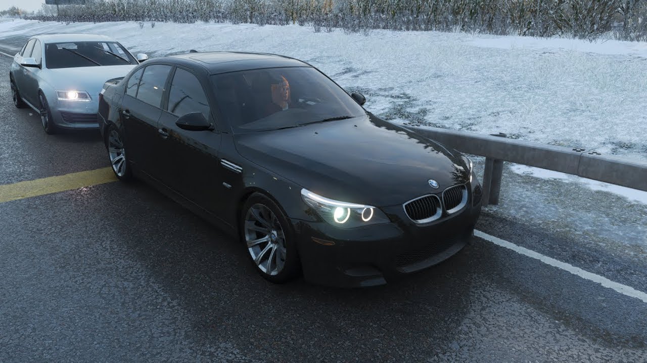 FH4 Bmw M5 E60 507hp vs Audi Rs6 580hp Drag Race and Highway Pulls