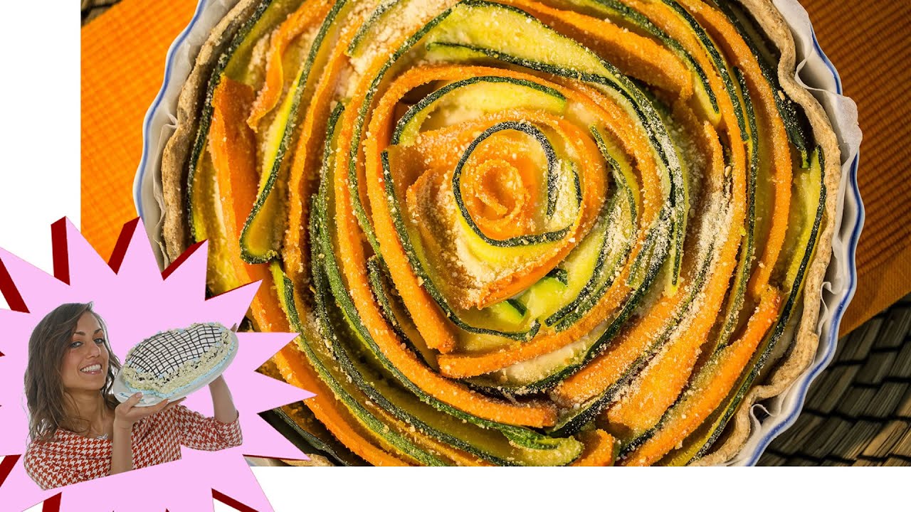 Torta Salata  Alle Verdure - Antipasto Vegan