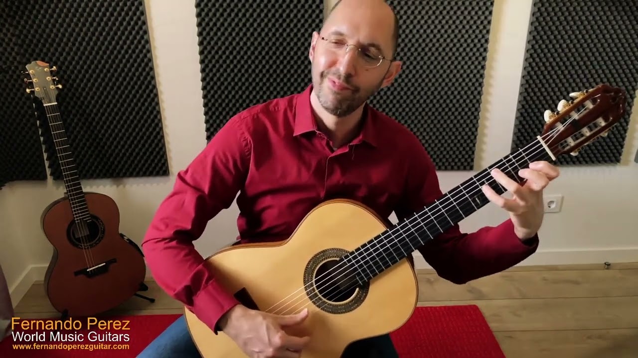 Arabic Maqam played on Guitar "Homage to the Oud of Munir Bashir", Fernando Perez (Taqsim Hijaz).